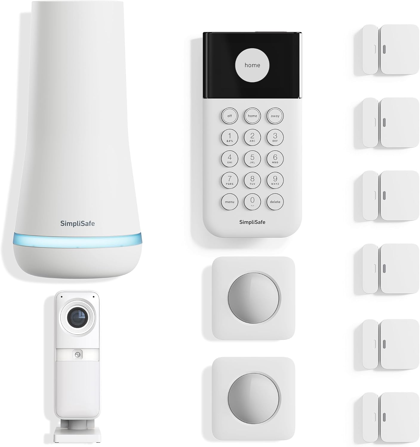 Home Security Monitoring System - 11 Piece Wireless Home Security System