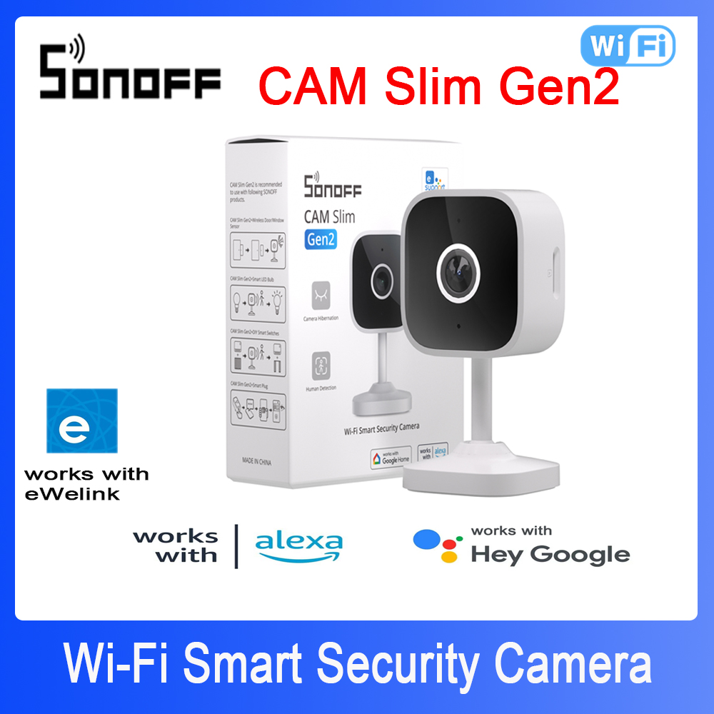 Home Security Camera Installation - SONOFF CAM Slim Gen2 WiFi Smart
