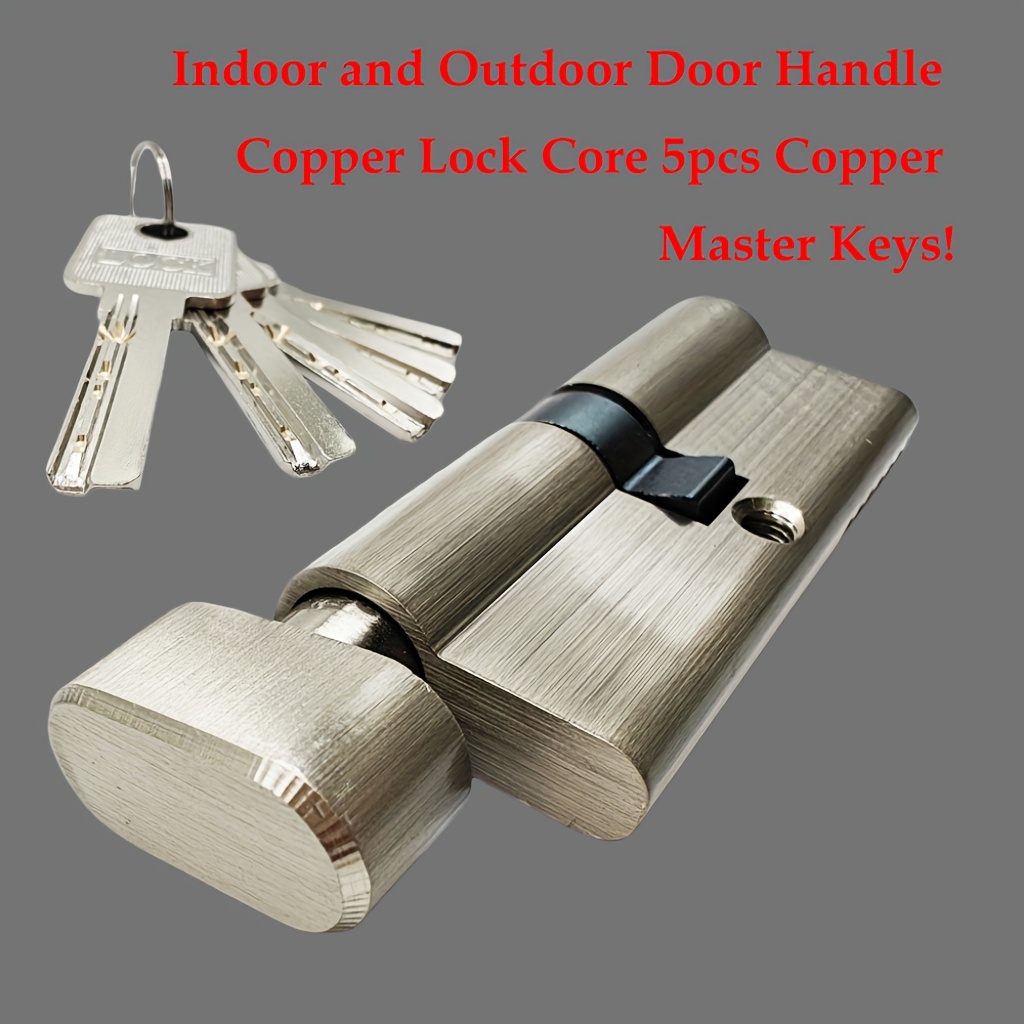 Home Security Installation - 1Pc European Standard All-Copper Anti-Theft Lock