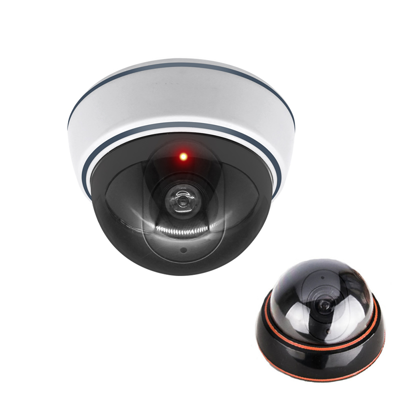 Home Security Installation - Creative Black/White Fake Dome Camera Simulation