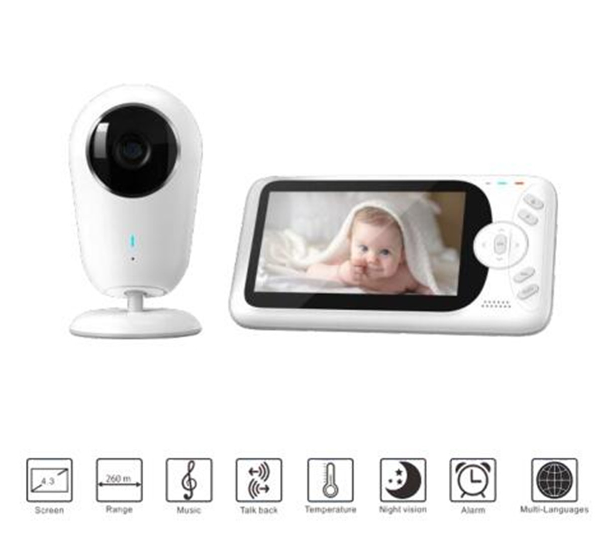 4.3inch 1080P Full HD Wireless - Home Security Land review and price
