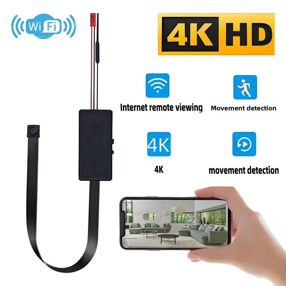 4K HD New Mini WiFi Camera, Su - Home Security Hidden Cameras review and price
