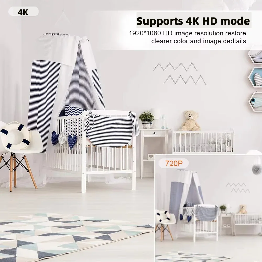 4K HD New Mini WiFi Camera, Su - Home Security Hidden Cameras review and price