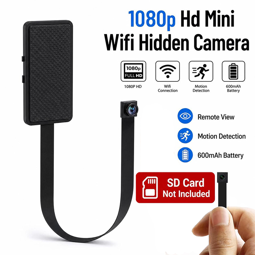 DIY HD 1080P WiFi Mini Camera  - Home Security Hidden Cameras review and price