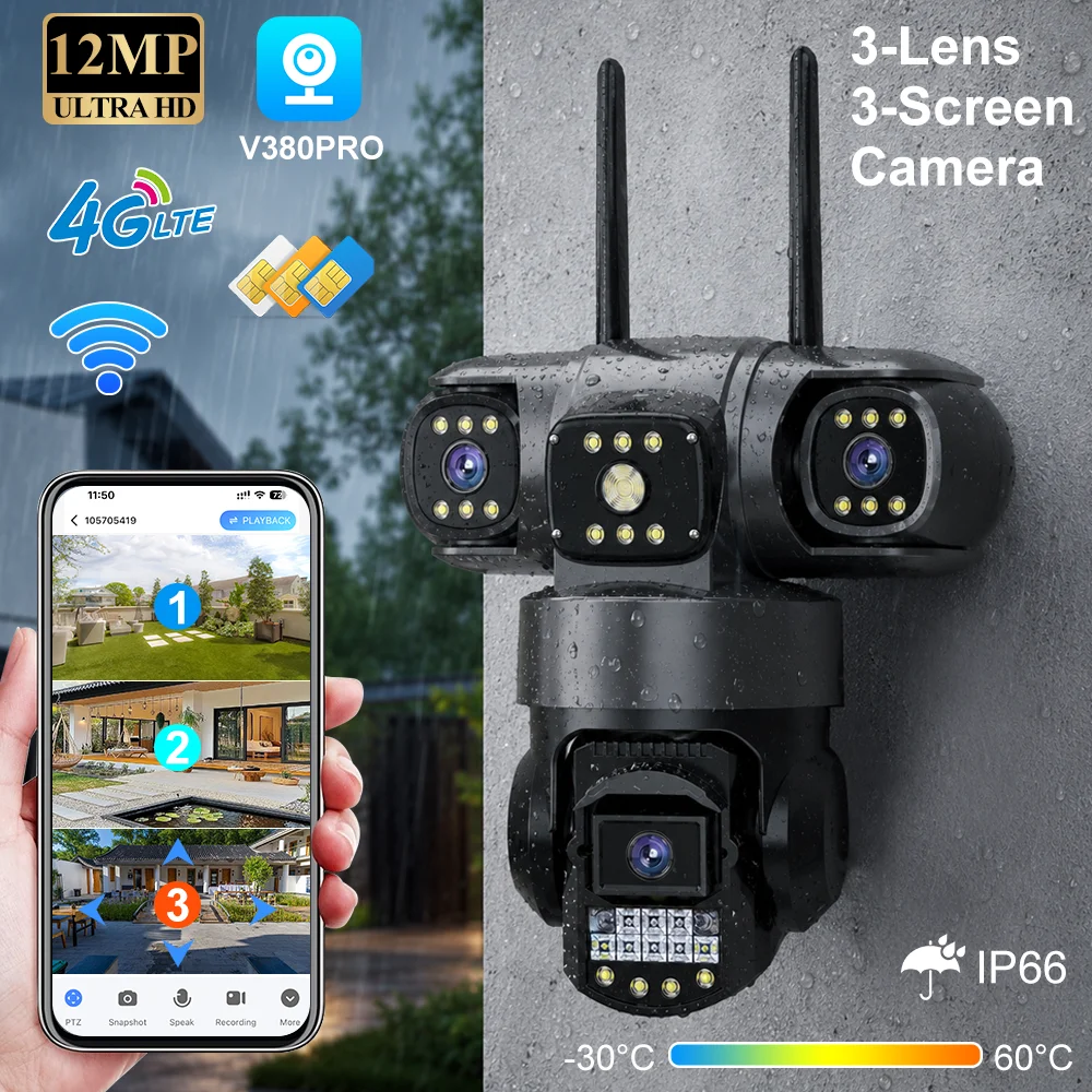 V380 Pro 4G Outdoor Waterproof - Home Security Land review and price