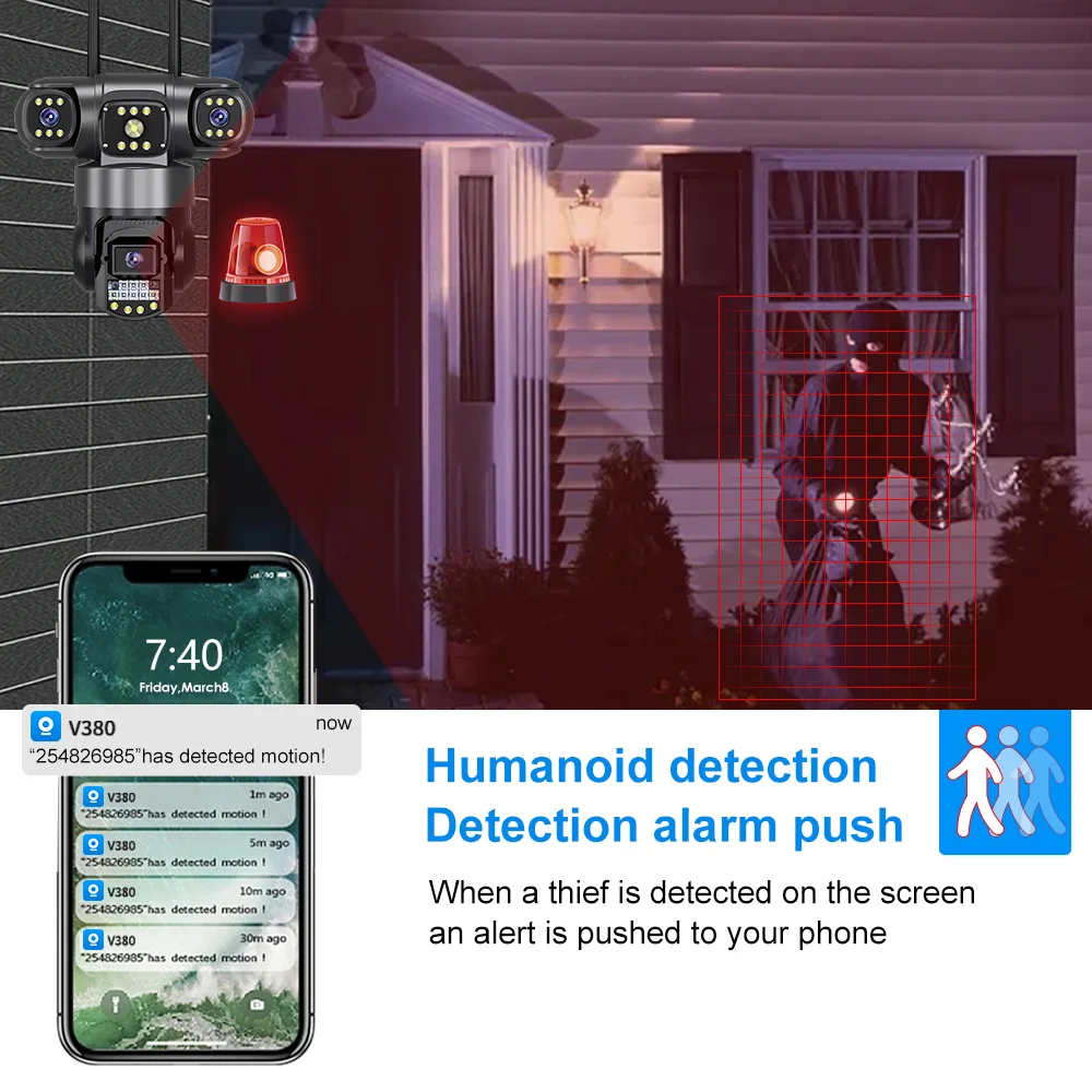 V380 Pro 4G Outdoor Waterproof - Home Security Land review and price