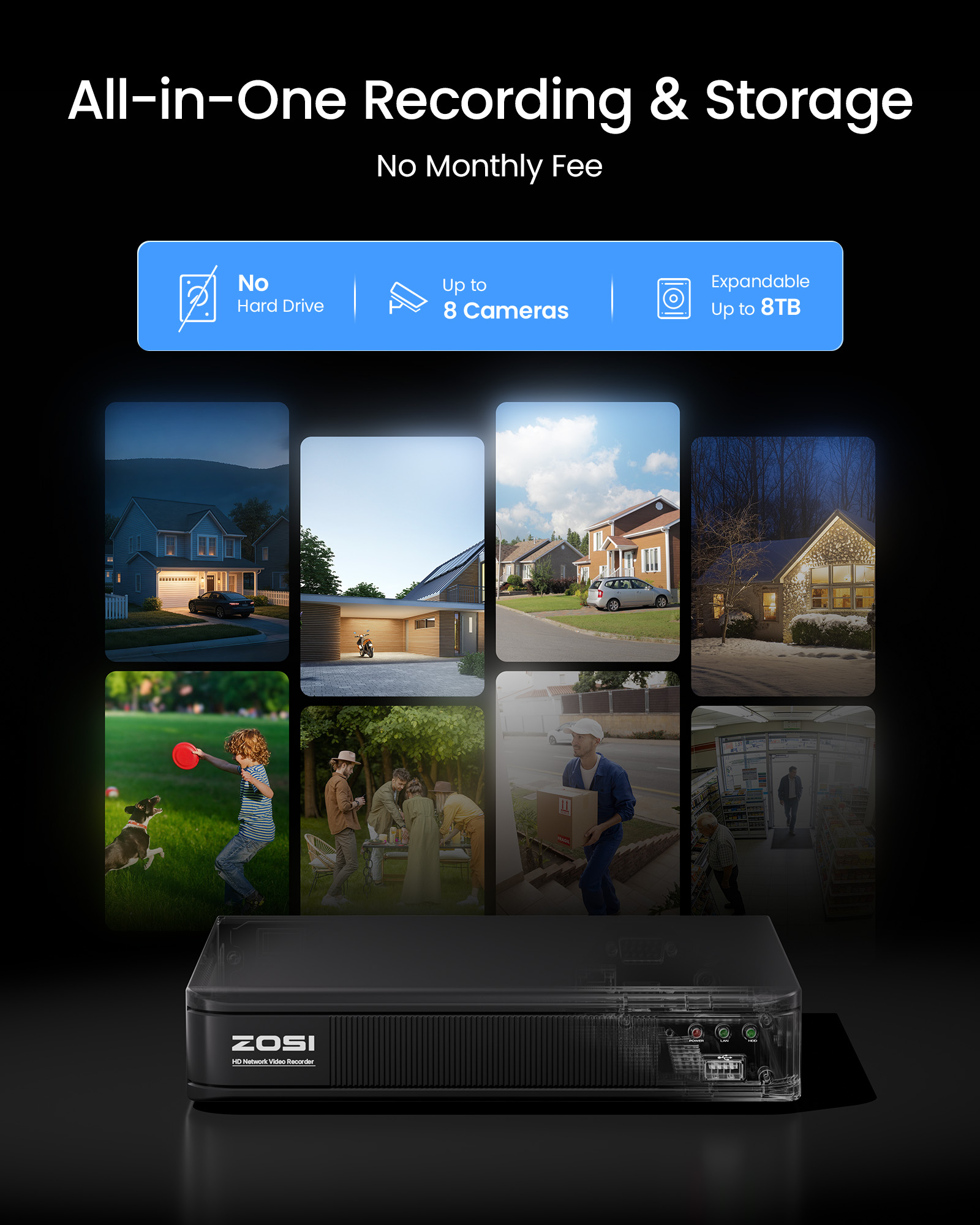 ZOSI 3K Lite Wired CCTV Securi - Home Security Installation review and price
