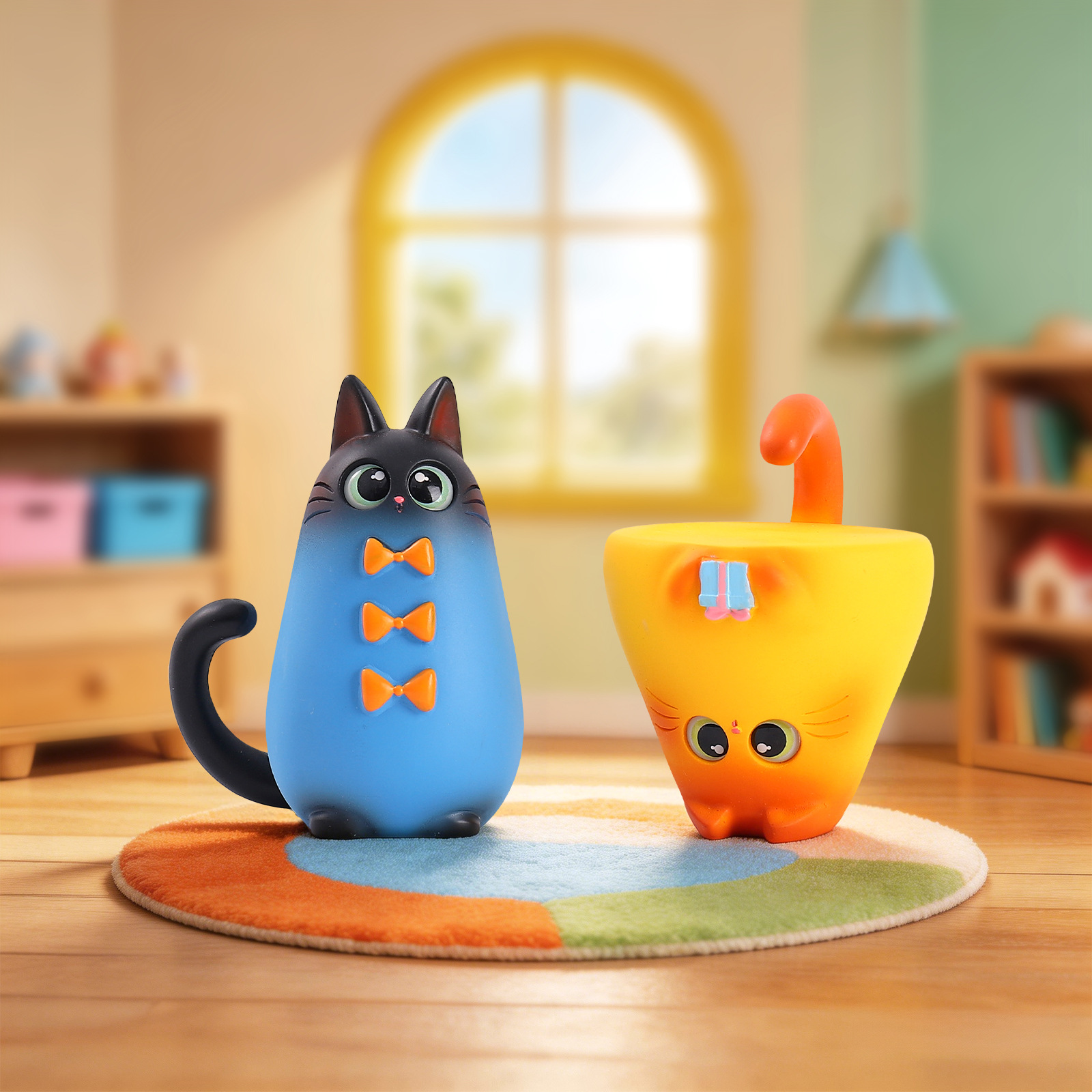 Blind Box Cat Figurine Resin C - Home Security Box review and price