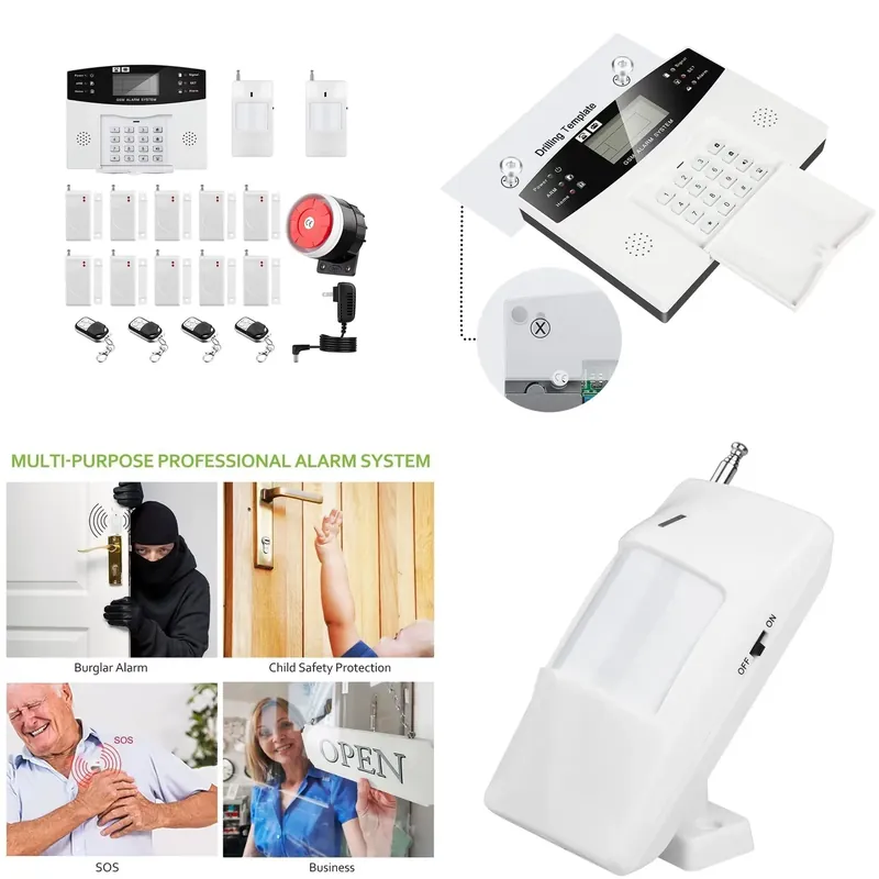 House Burglar Alarm Kit Auto D - Home Security Systems review and price