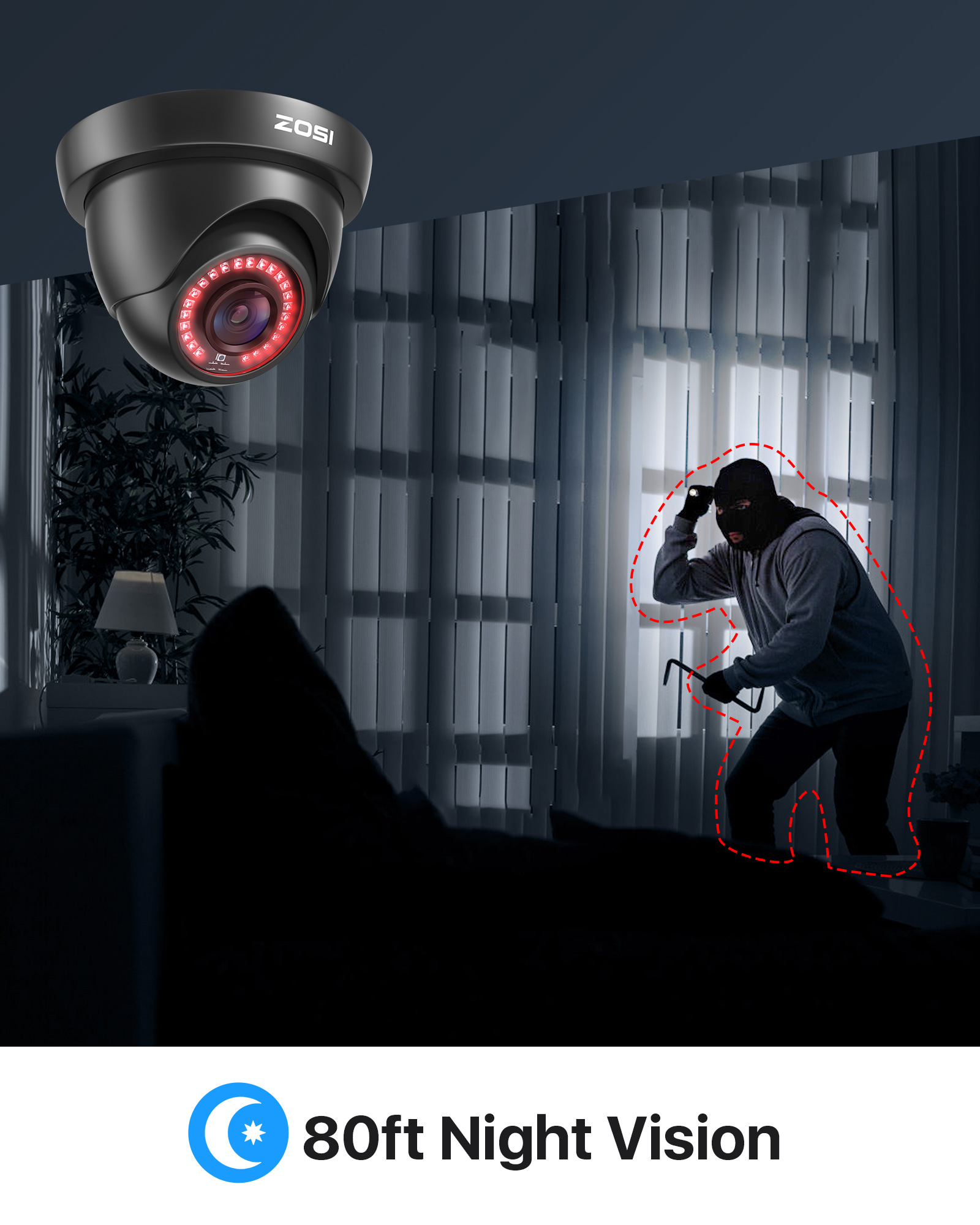 ZOSI 2.0MP HD 1080P CCTV Secur - Home Security Kit With Camera review and price