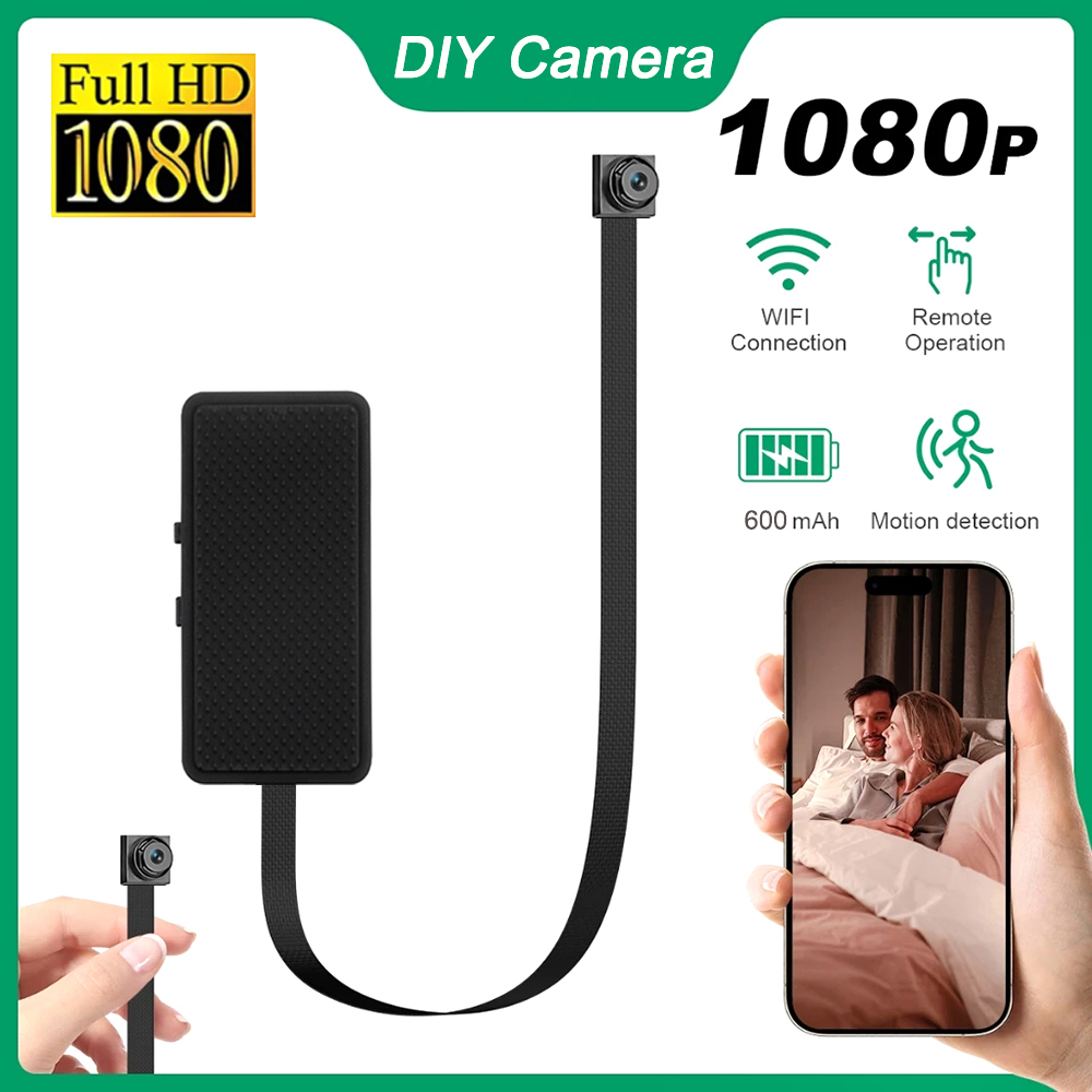 1080P HD DIY WiFi Mini Camera  - Home Security Hidden Cameras review and price