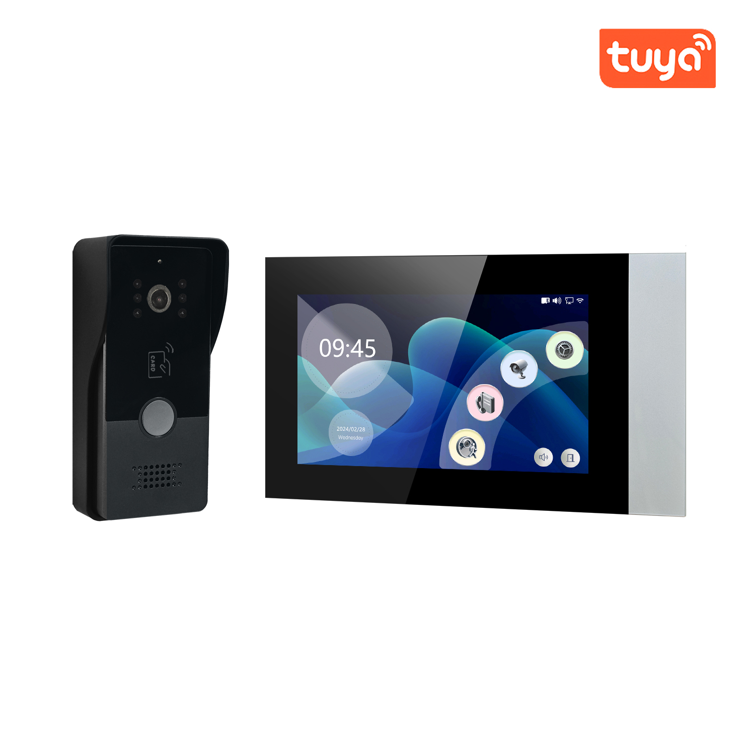 7Inch IPS Screen Tuya Remote C - Home Security Land review and price