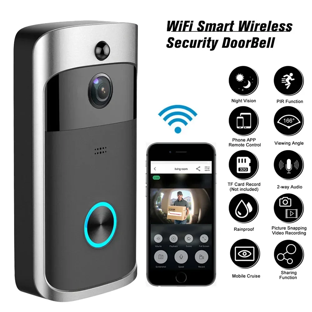 720P HD Smart Home Wireless WI - Home Security Camera Installation review and price