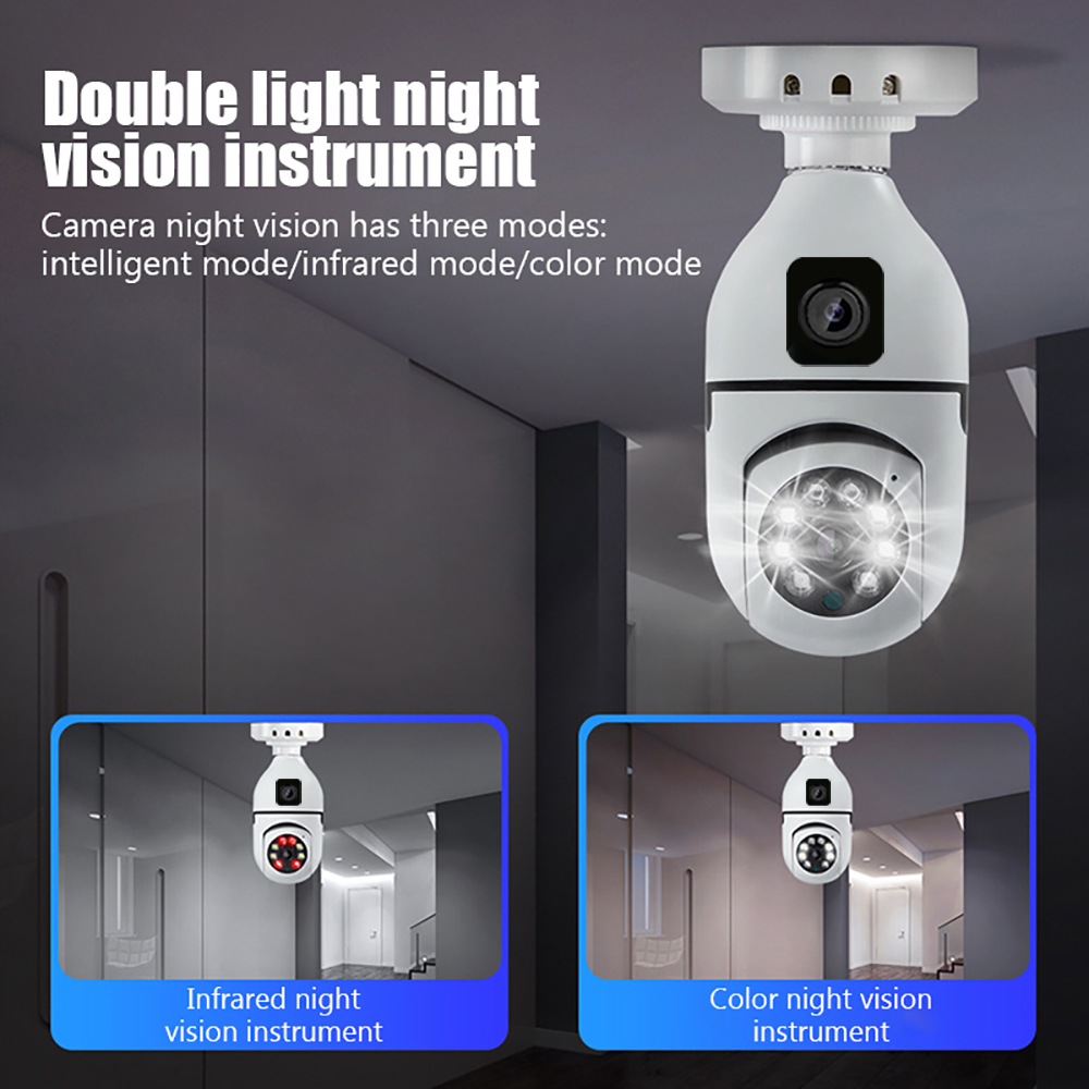 4MP V380/Yoosee  E27 Lamp Head - Home Security Land review and price