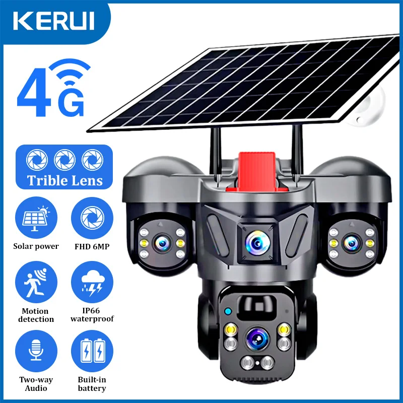 KERUI V380 Pro Outdoor PTZ 6MP - Home Security Installation review and price