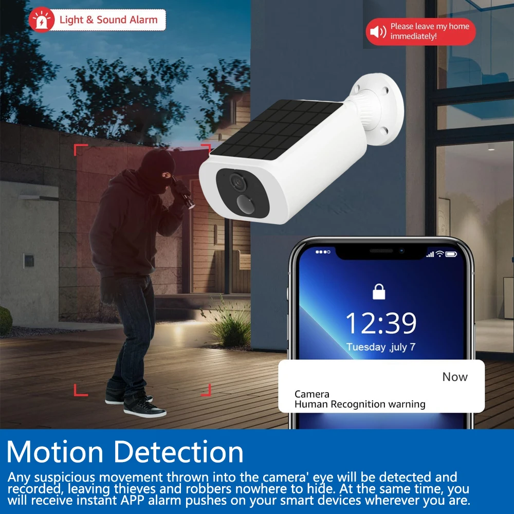 Tuya 5MP Solar Security Camera - Home Security Installation review and price