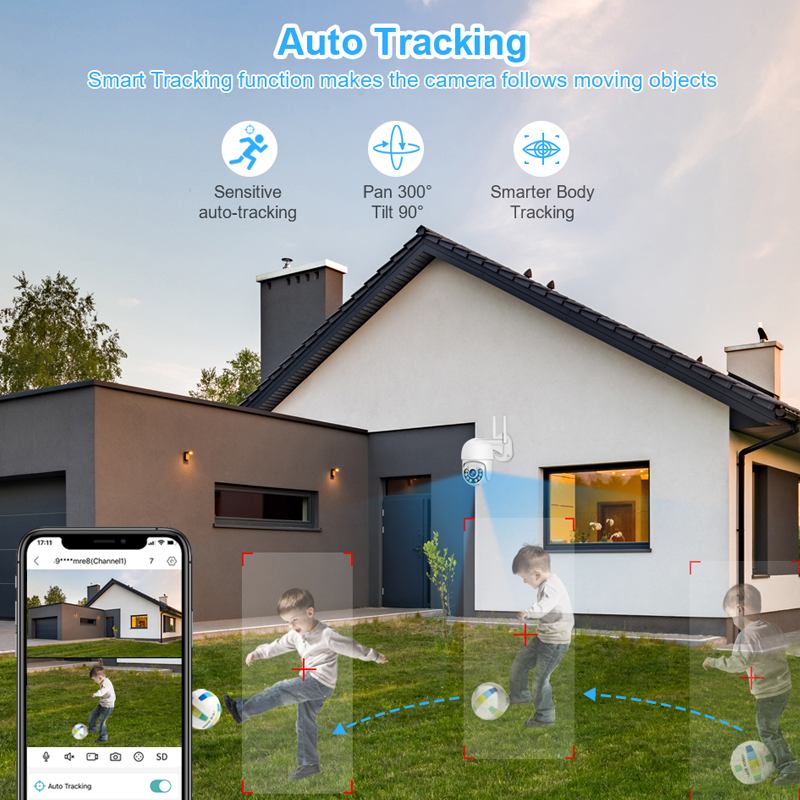 Smar 3MP Wireless CCTV Securit - Home Security Kit With Camera review and price