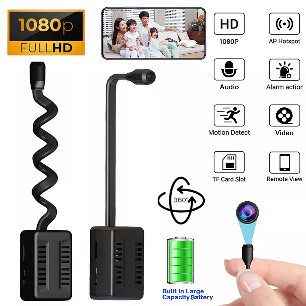 HD 1080P Mini Camera Motion De - Home Security Hidden Cameras review and price