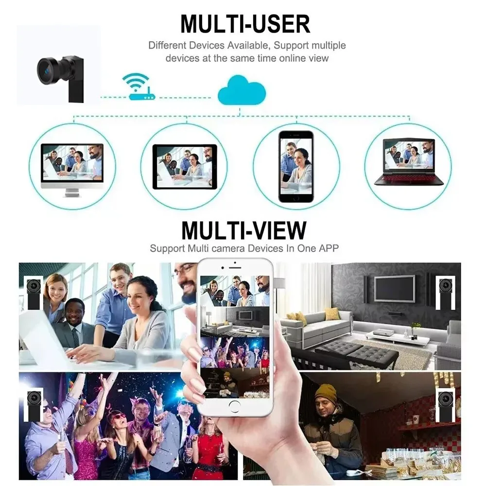 Upgraded Version, 4K HD Mini W - Home Security Hidden Cameras review and price